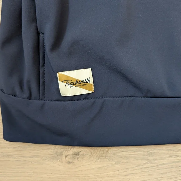 Tracksmith X-Large Nor'Easter Navy Jacket - Picture 5 of 7